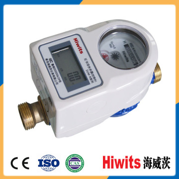 Hiwits Digital Contactless IC Card Prepaid Water Flow Meter From China